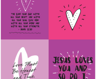 10 Best Christian Valentine Cards Free Printable Printablee