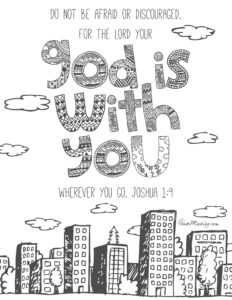 11 Bible Verses To Teach Kids with Printables To Color House Mix