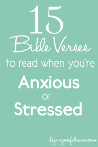15 Bible Verses To Read When You 39 re Anxious Or Stressed The