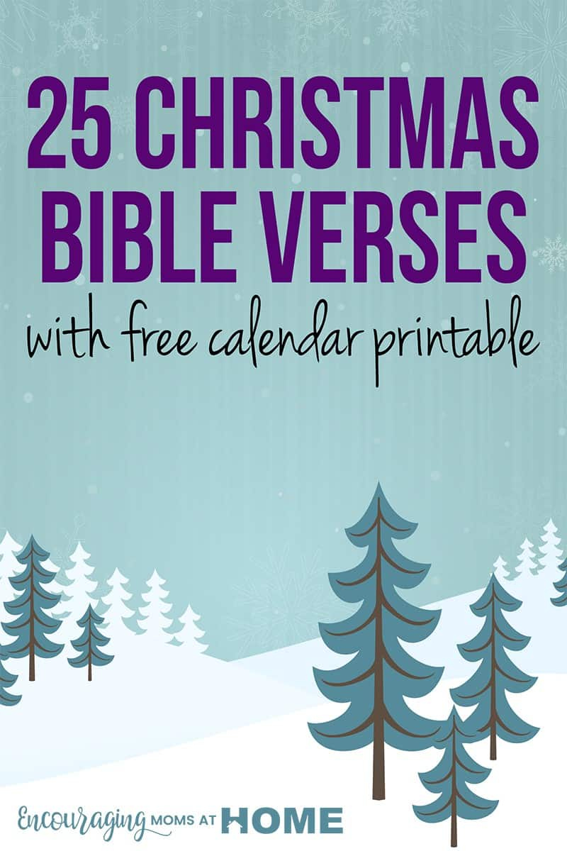25 Days Of Christmas Bible Verses