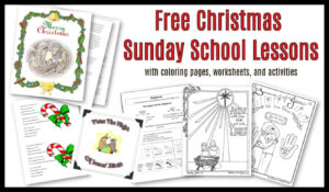 30 Christmas Sunday School Lessons Activities 100 Free Children 39 s