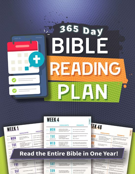 365 Day Bible Reading Plan Teach Sunday School Read Bible Bible 