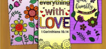 8 Printable Bible Verse Coloring Bookmarks For Kids Scripture In 2022