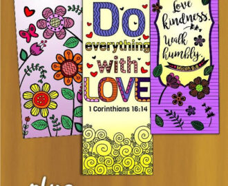 8 Printable Bible Verse Coloring Bookmarks For Kids Scripture In 2022