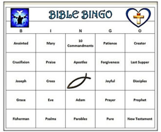 Bible Bingo Game 60 Bingo Cards Printable By TeachSomeHappiness