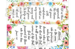 Bible Bookmarks Printable Set Of 8 Instant Download 7 X 2 5 Etsy