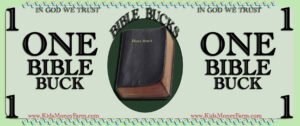 Bible Bucks For Sunday School Kids Ministry Church Play Money Templates