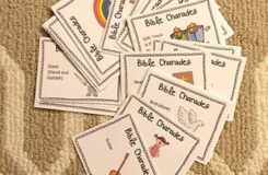 Bible Charades For Kids 36 Easy Prep Cards Fun Games For Church More