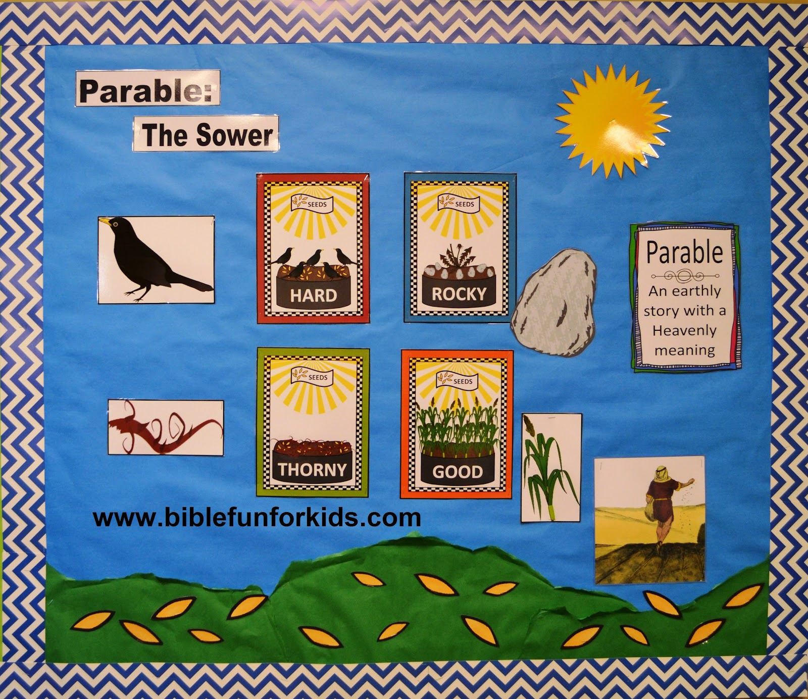 Bible Fun For Kids Cathy 39 s Corner Parable Of The Sower