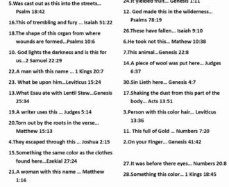 Bible Scavenger Hunt Worksheet Lovely Scavenger Hunt We Used For Summer