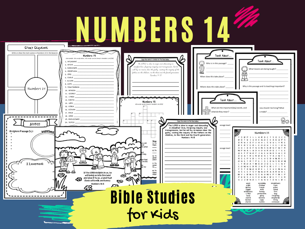 Bible Studies For Kids Numbers 14 Deeper KidMin