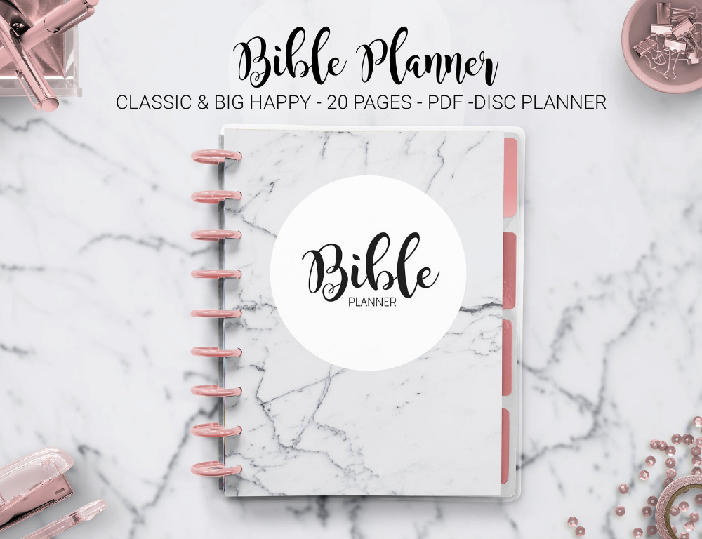Bible Study Planner Prayer Journal Verse Sermon Scriptures Etsy In 