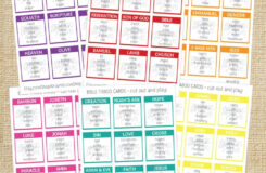 Bible Taboo Game 54 Cards PDF Instant Download Printable Taboo