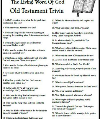 Bible Trivia Games For Adults Printable Greyfanic