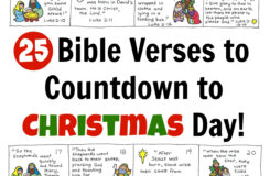 Bible Verse Advent Countdown For Kids FREE Printable Happy Home Fairy