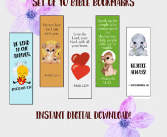 Bible Verse Bookmarks Bookmark Printables Bookmarks For Etsy