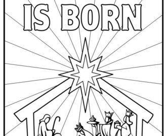 Christmas Bible Coloring Pages At GetColorings Free Printable