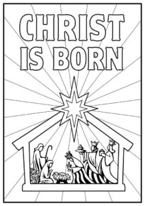 Christmas Bible Coloring Pages At GetColorings Free Printable