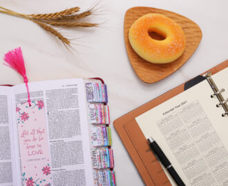 Colorful Floral Bible Tabs Laminated With Matte Film Cute Bible Tabs