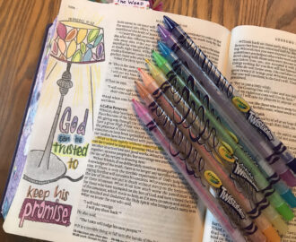 Easy Bible Journaling Page Has Big Impact On My Heart JoDitt Designs