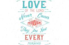 Encourage Lamentations Bible Verse Art Verses For Cards