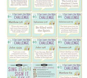 FREE Bible Memory Verse Printables FaithGateway