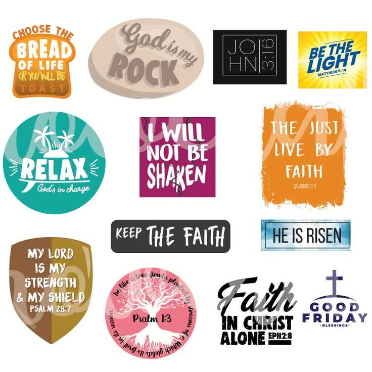 Free Christian Stickers Bible Verse Stickers Printable Howcrafts co 