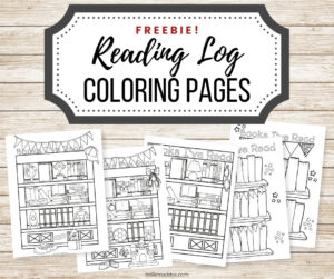Free Coloring Reading Log Printable Leslie Maddox