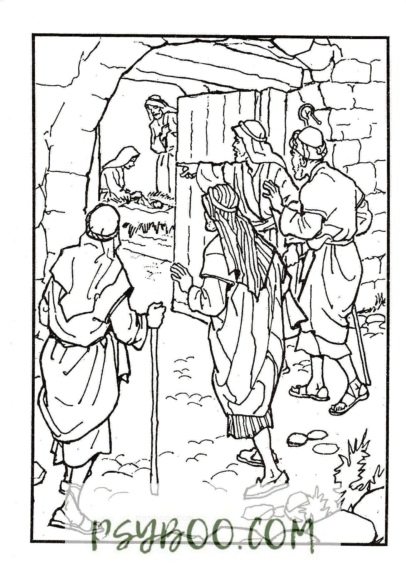 Free First Bible Coloring Book The Birth Of Jesus Christmas Printables