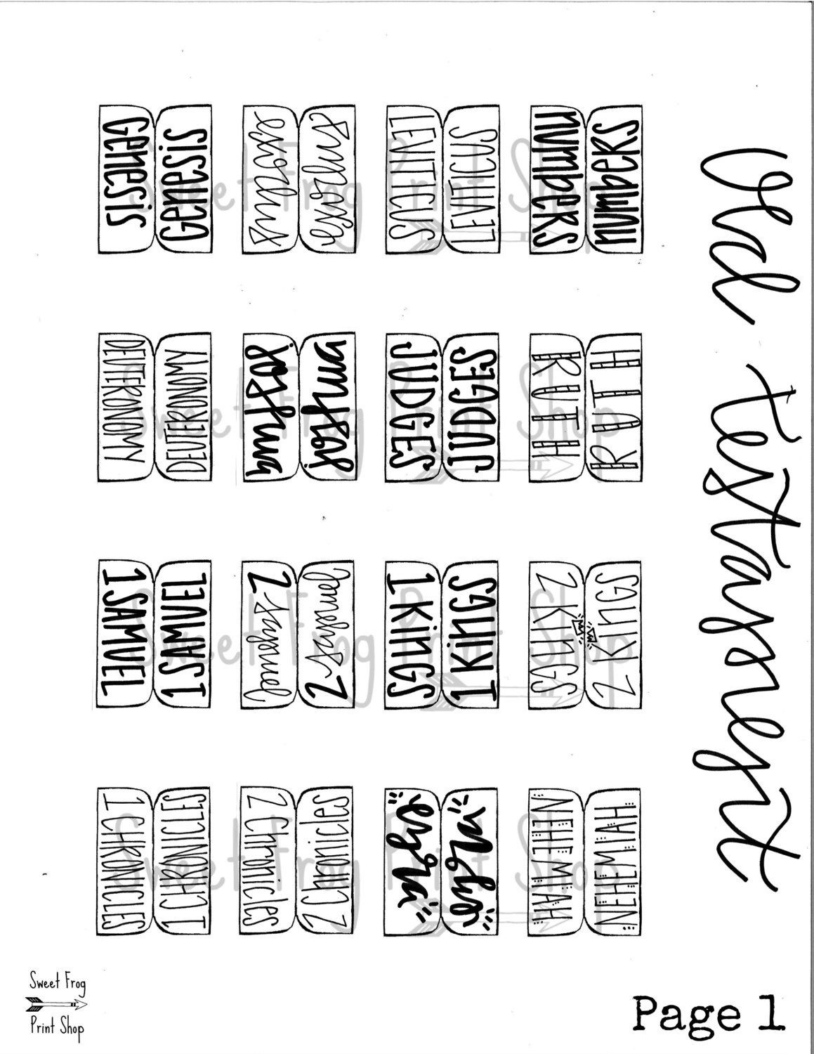 Free Printable Bible Tabs 82 Images In Collection Page 1 Free 