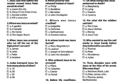 Free Printable Bible Trivia Questions And Answers Free Printable A To Z