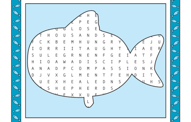 Free Printable Bible Word Search Activities On Sunday School Zone