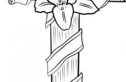 Free Printable Cross Coloring Pages For Kids