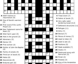 Free Printable Easter Crossword Puzzles For Adults Printable