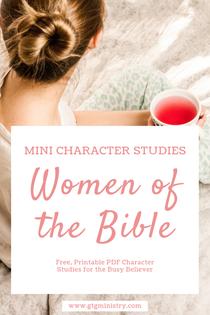 Get To Know The Women In The Bible With These Free Printable PDF Mini 