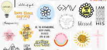 God Is Good Stickers In 2020 Faith Stickers Christian Stickers