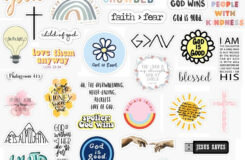 God Is Good Stickers In 2020 Faith Stickers Christian Stickers