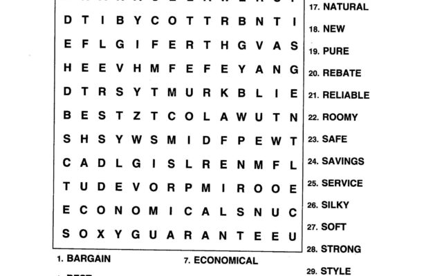 Large Print Printable Bible Word Search Puzzles Word Search Printable