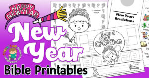 New Year 39 s Bible Printables Christian Preschool Printables