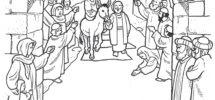 Palm Sunday Coloring Pages For Preschoolers At GetColorings Free