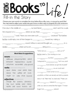 Pin By Brook Garnica On Free Printables Mad Libs Writing Activities