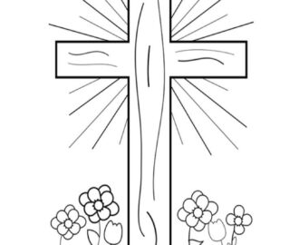 Pin By Karen Owens On Bible Cross Coloring Page Christian Coloring