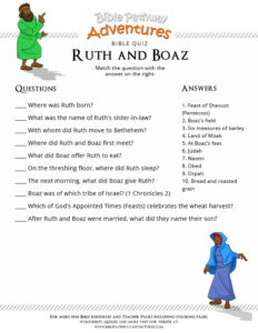 Pin On Ruth And Boaz