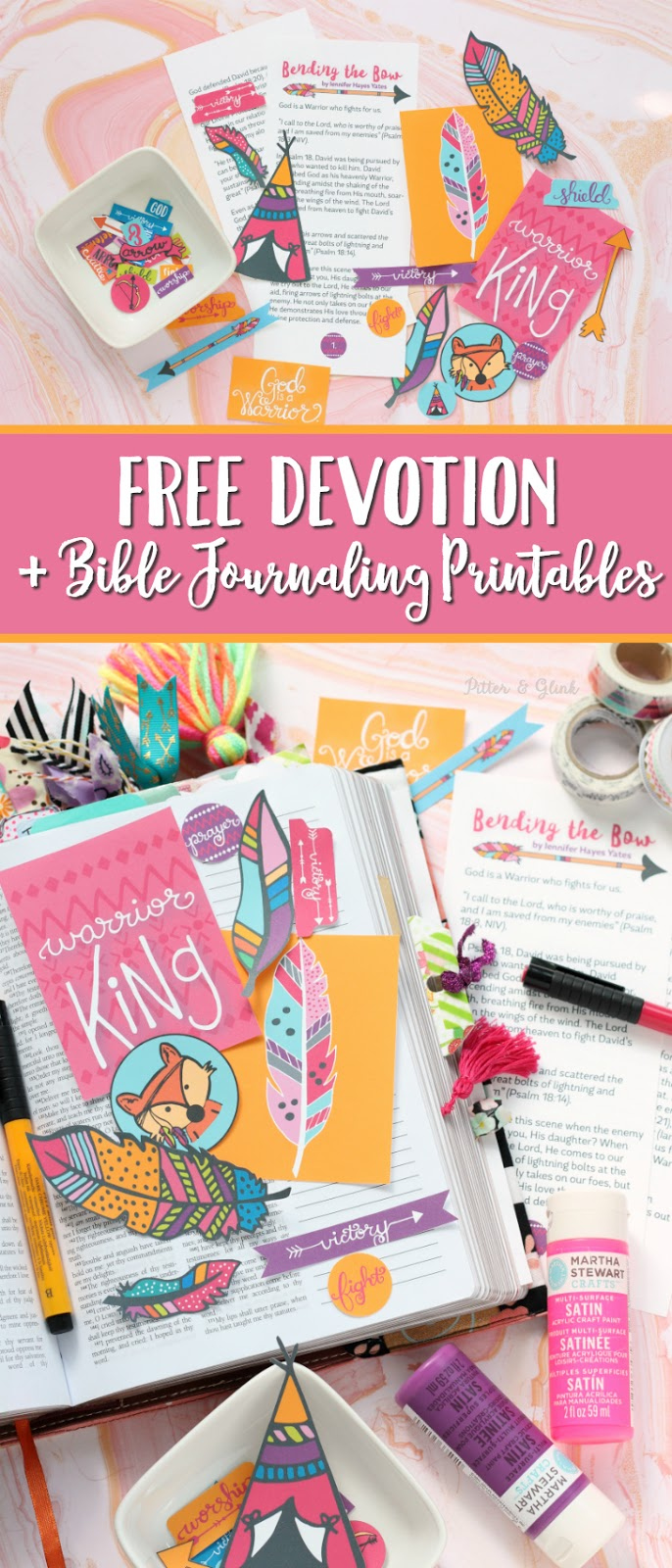 PitterAndGlink Download This Free Bible Journaling Printable Devotion