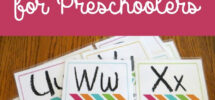Printable ABC Memory Verses For Preschoolers