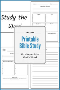Printable Bible Study Guide Bible Study Printables Bible Study