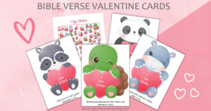 Printable Bible Verse Valentine Cards For Kids