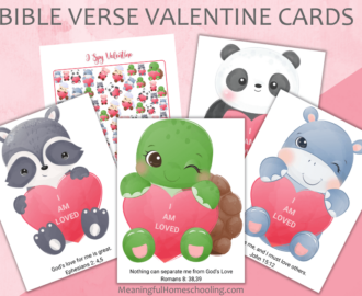 Printable Bible Verse Valentine Cards For Kids