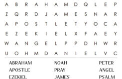 Printable Bible Word Search Cool2bKids