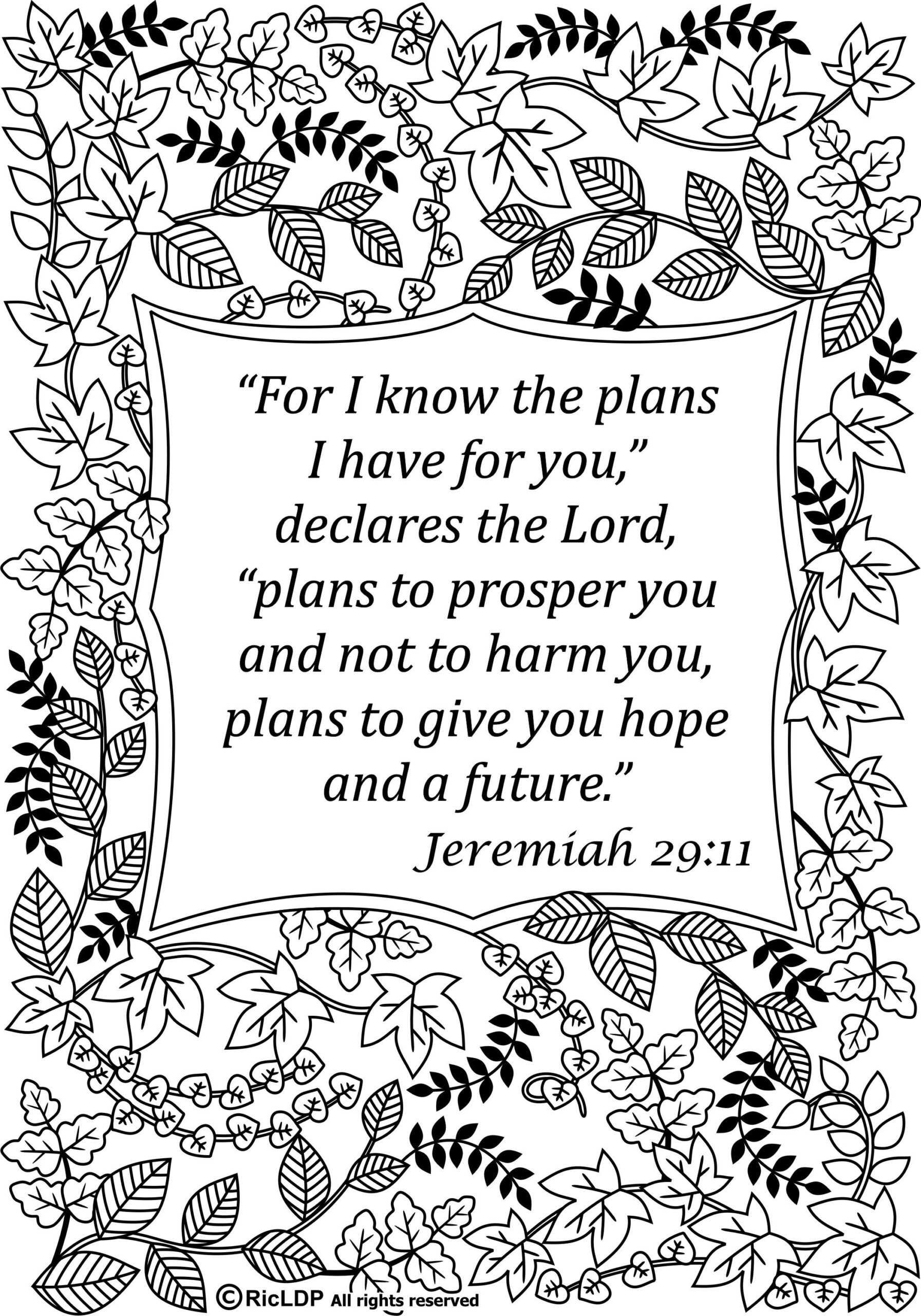 Printable Coloring Pages For Adults Bible Verses Jesyscioblin